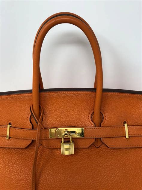 orange hermes dust bag